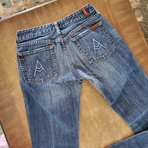 7 for All Mankind Bootcut A Pocket Jeanssize 28